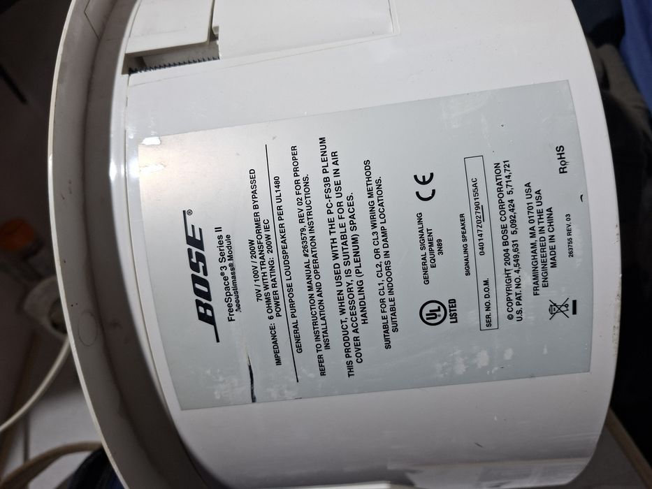 BOSE  colunas/ subwoofer altifalantes