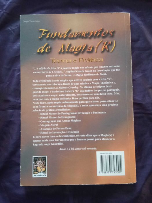 Fundamentos de Magia (K) - Sérgio Bronze