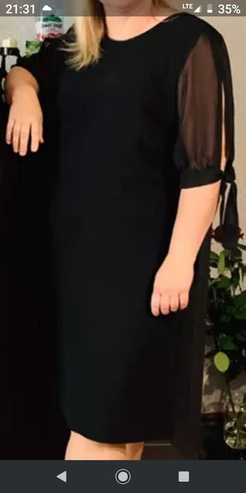 Sukienka czarna rozm 46
