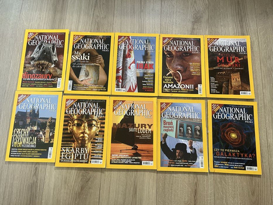 Czasopismo magazyn National Geographic Polska 2003