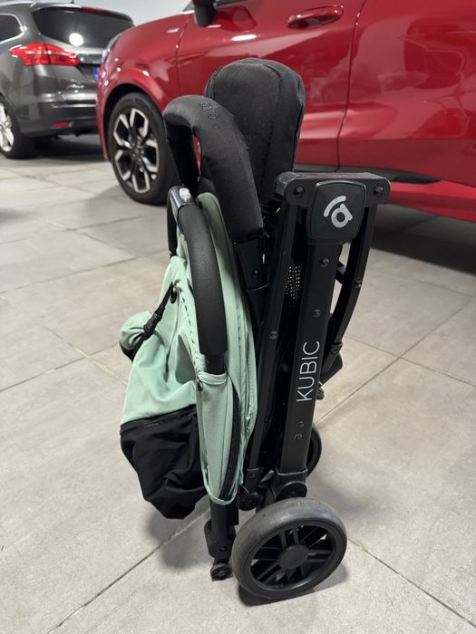 Carrinho De Passeio Asalvo Kubic 2 - Verde Água