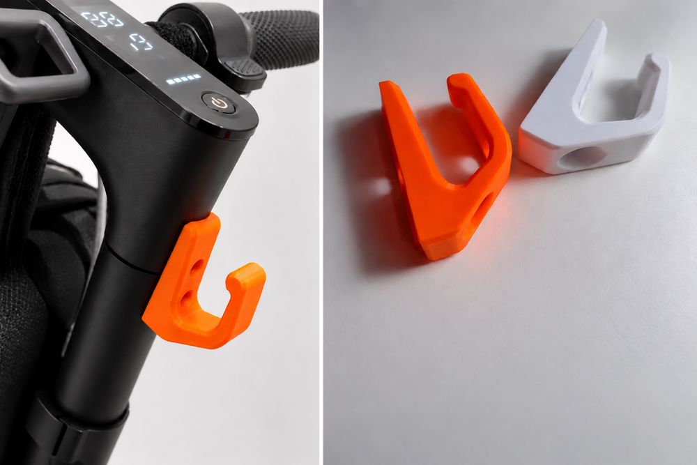 Gancho para Trotinete Elétrica Xiaomi | Suporte para Pendurar Sacos e Acessórios
