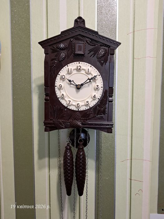 Годинник Маяк з зозулею (кукушкой). Є відео