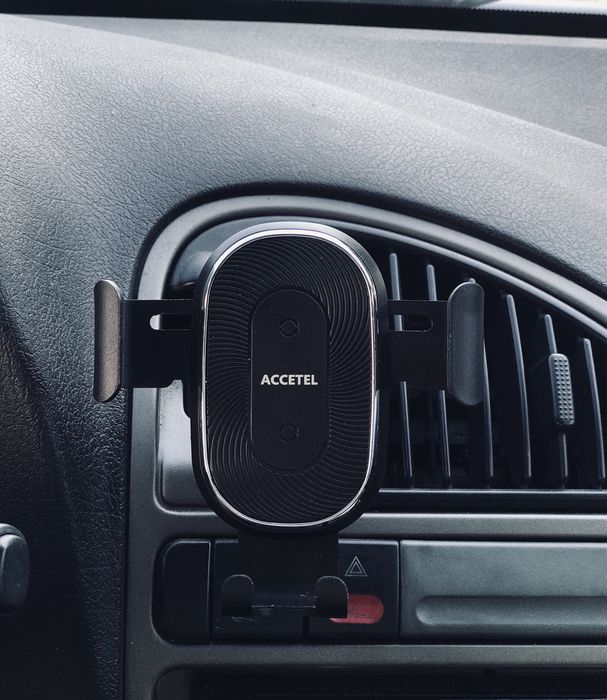 Suporte de telemóvel para carro com wireless charger