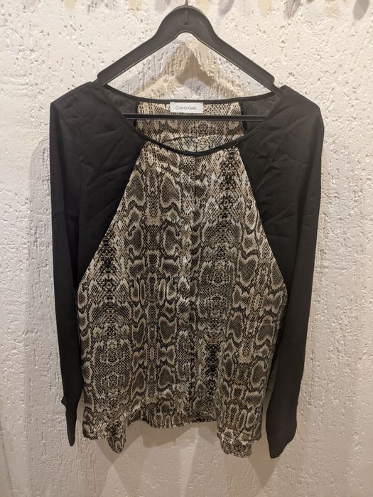 Bluzka z długim rękawem rozmiar L Calvin Klein