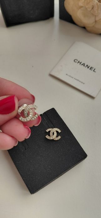 Brincos chanel originais