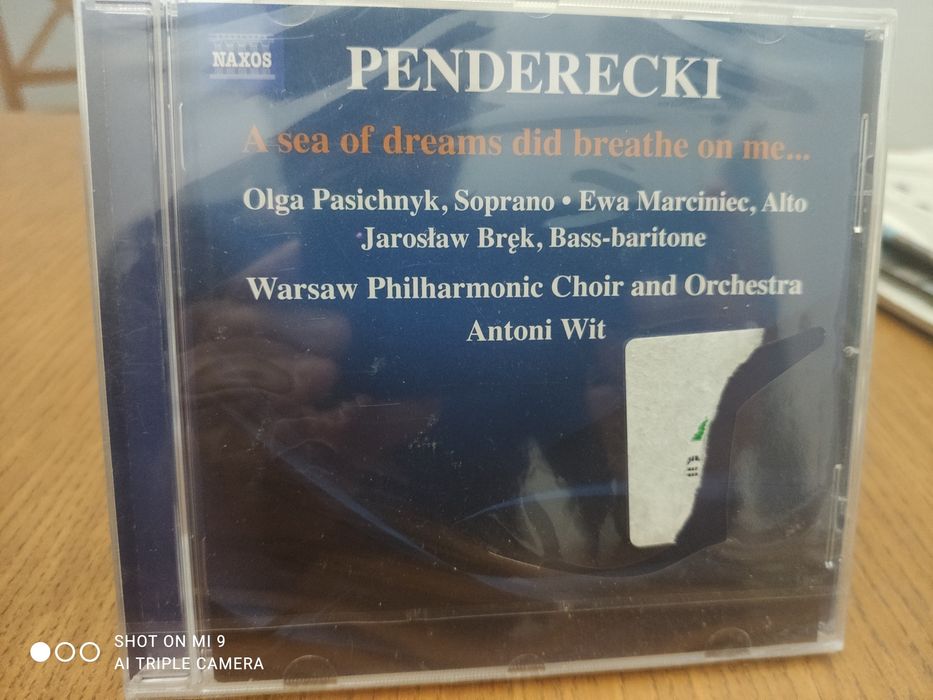 Penderecki - a sea of dreams dos breathe on me...