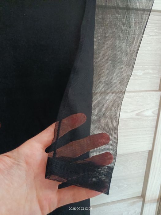 Sukienka mini DeeZee prążek S