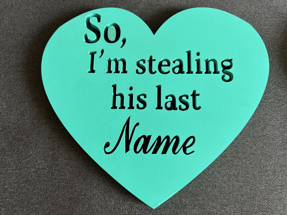 Деревянные слова для свадебной фотосессии