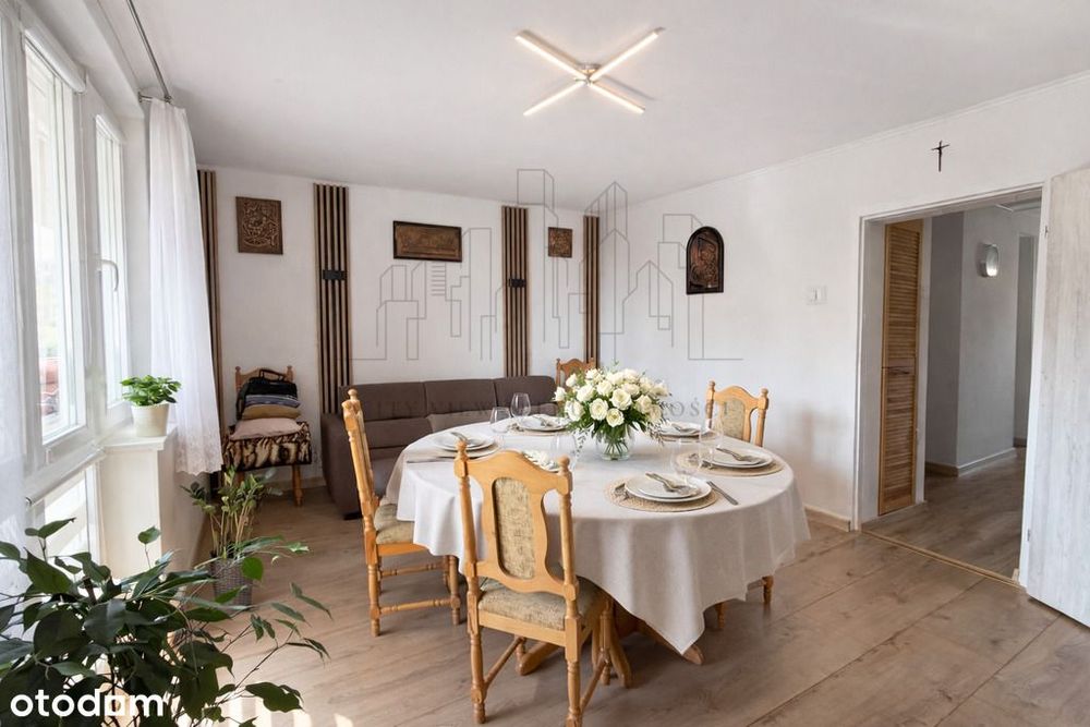 Przestronne 4 pokoje | Balkon | Piwnica