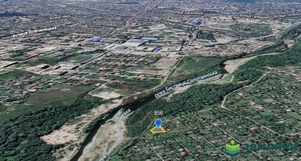 Продаж дачної ділянки в Клузеві біля річки, 9 сот (9)