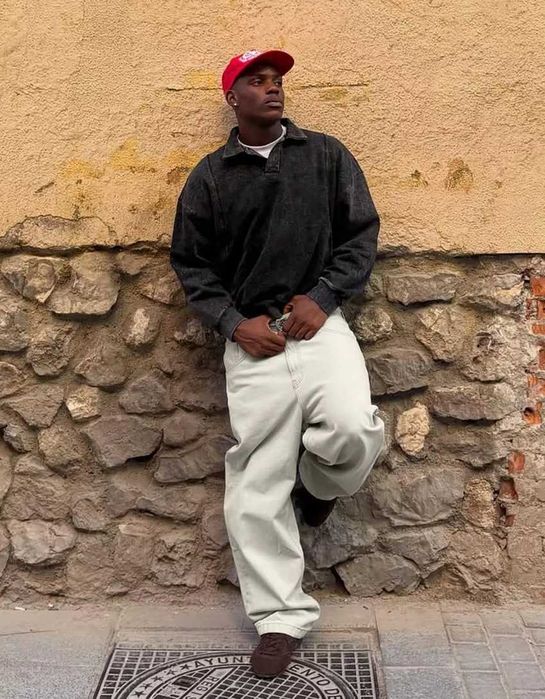 бершка 2026 супер якість супер багі мішкуваті джинси 32 34 36 38