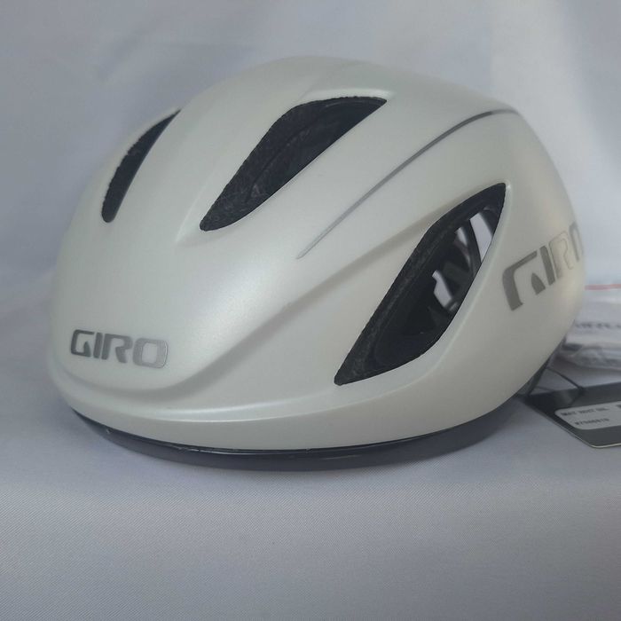 Kask rowerowy szosowy Giro Vanquish MIPS Mat White Silver L 59-63cm
