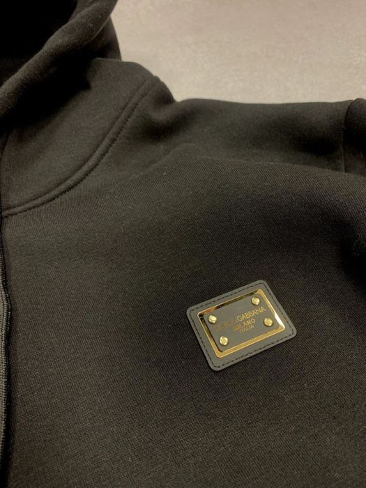 MEGA SALE -40% Мужское худи БРЕНД люксовый на флисе черный кофта S/M