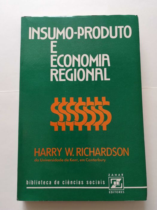 livro - Insumo-produto e economia regional.