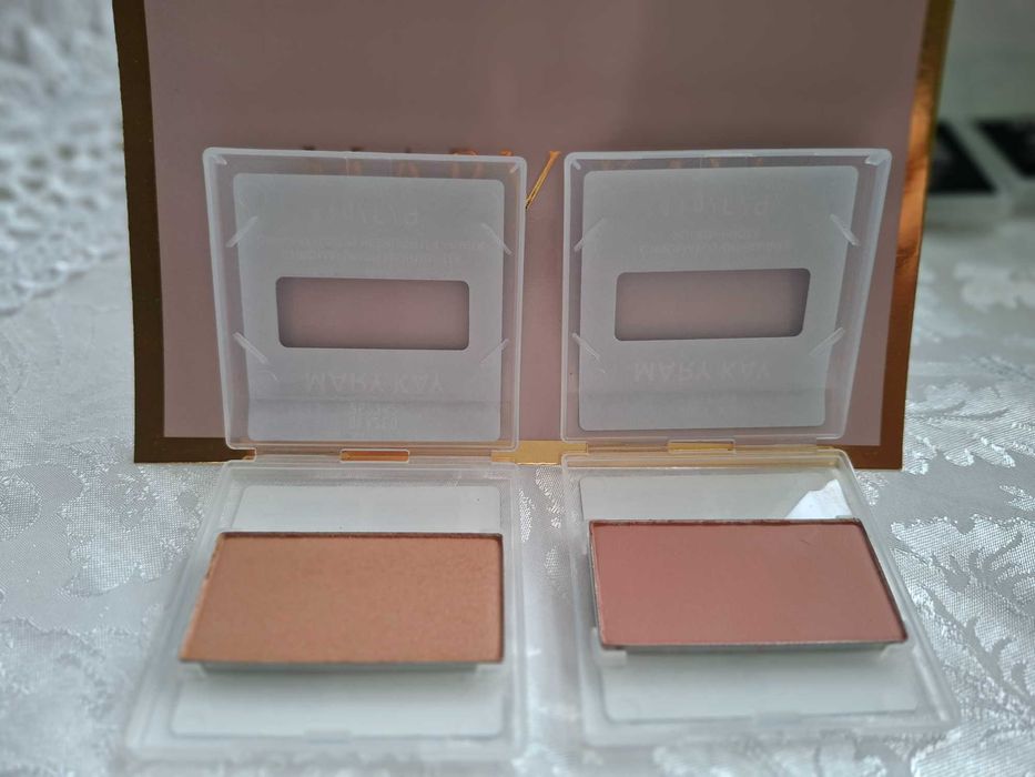 Mary Kay Chromafusion – Róż Rosy Nude & Rozświetlacz Glazed – NOWE