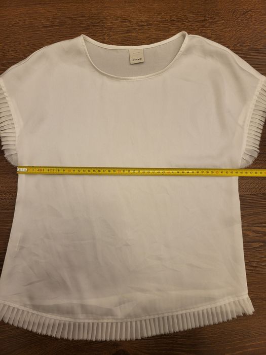 Biała, elegancka bluzeczka Pinko, rozkiar 36