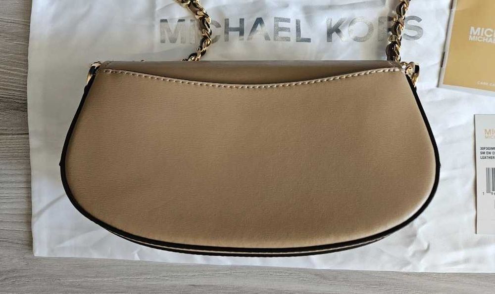 Michael Kors piękna, skórzana torebka na łancuszku ORYGINAŁ