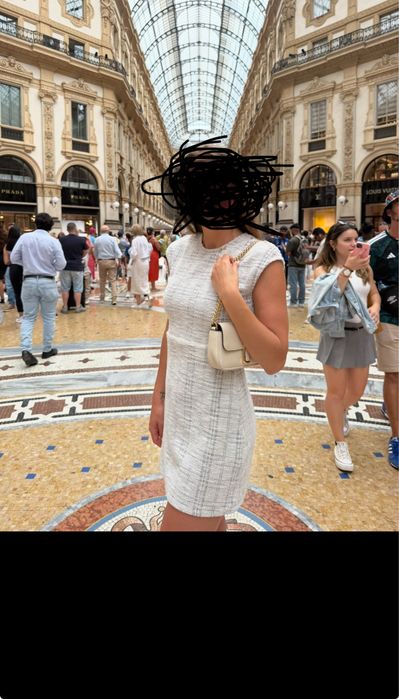 Krótka elegancka sukienka Zara S