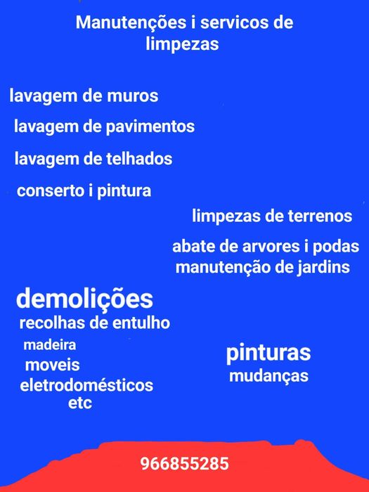 Vedação i limpeza de terrenos