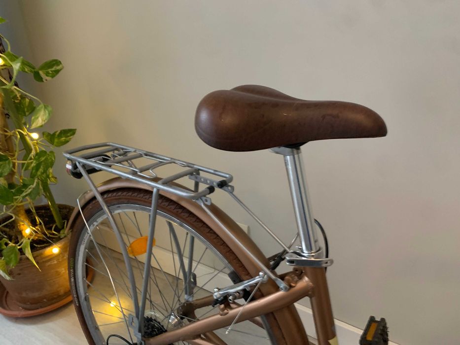 Rower MAXIM damski 28” złoty lekki alu