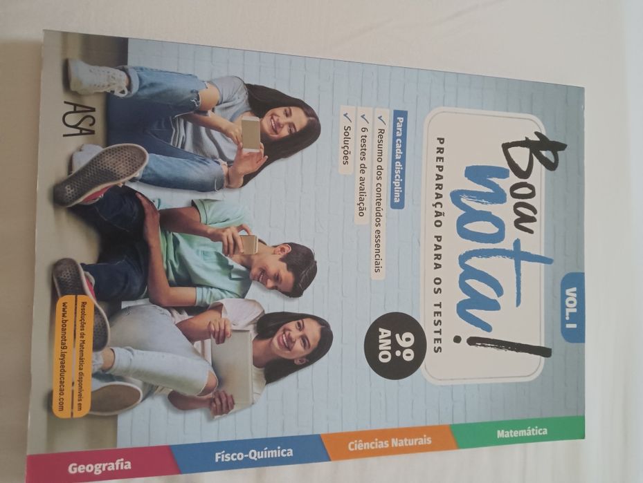 Boa Nota 9° ano Geografia, física, ciências, matemática