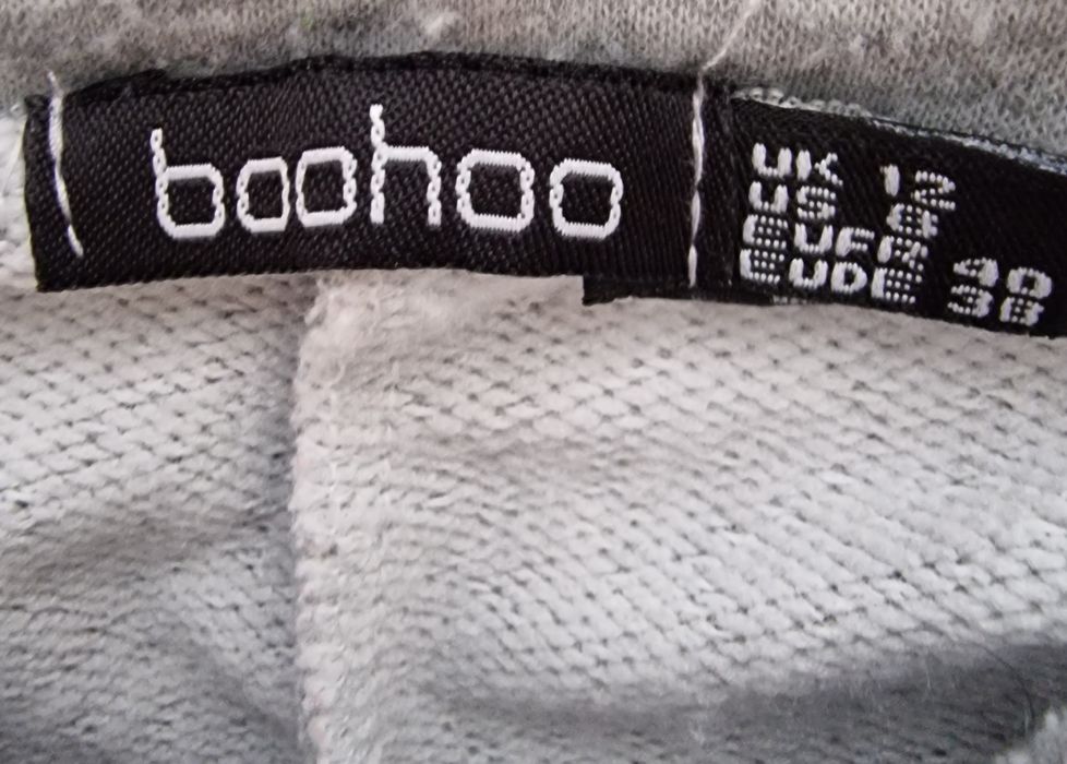 Szorty,dresowe,szare." Boohoo".
