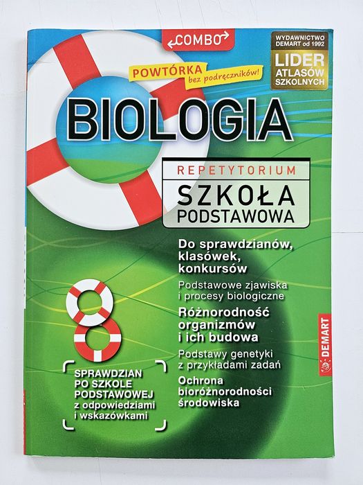 Repetytorium z biologii kl 8 szkoła podstawowa
