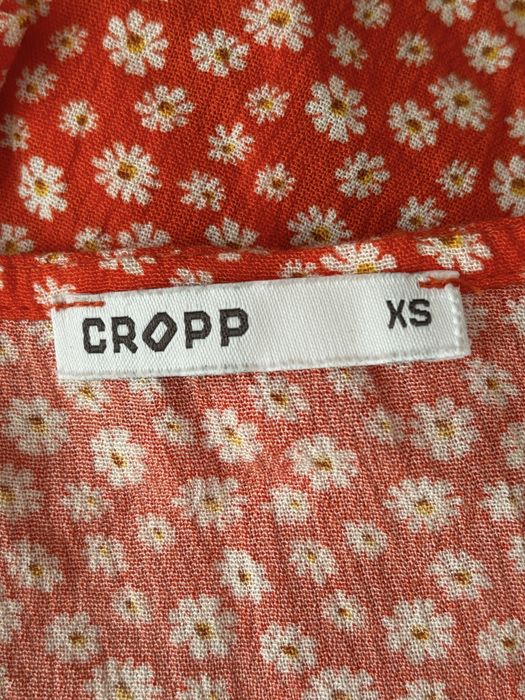 Camisola curta Cropp floral