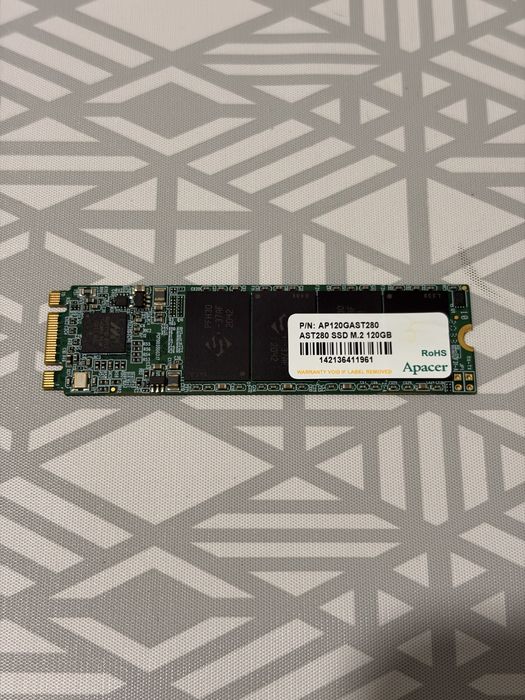 Apacer SSD m2 120GB SATA III 6Гбіт/сек