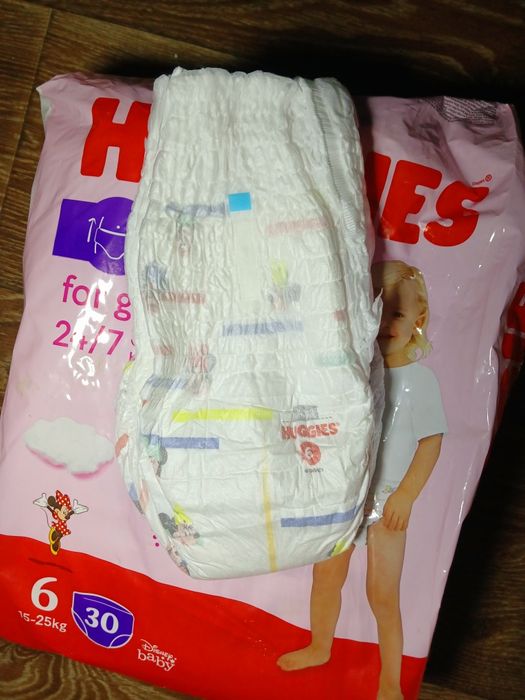 Дитячі памперси трусики 6