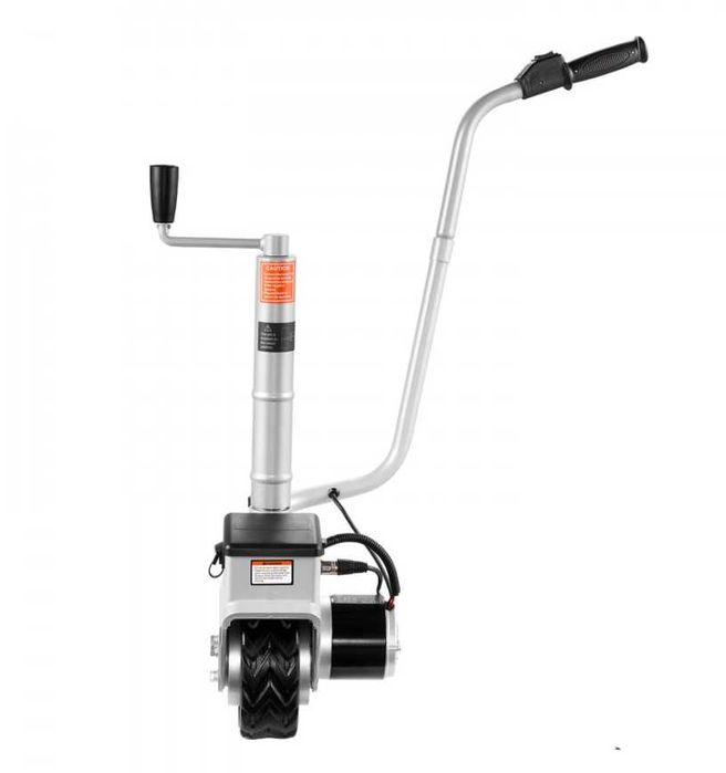 Dolly elétrico para reboque   roda jockey motorizada  para movimentação de caravanas e barcos roda reboque com motor