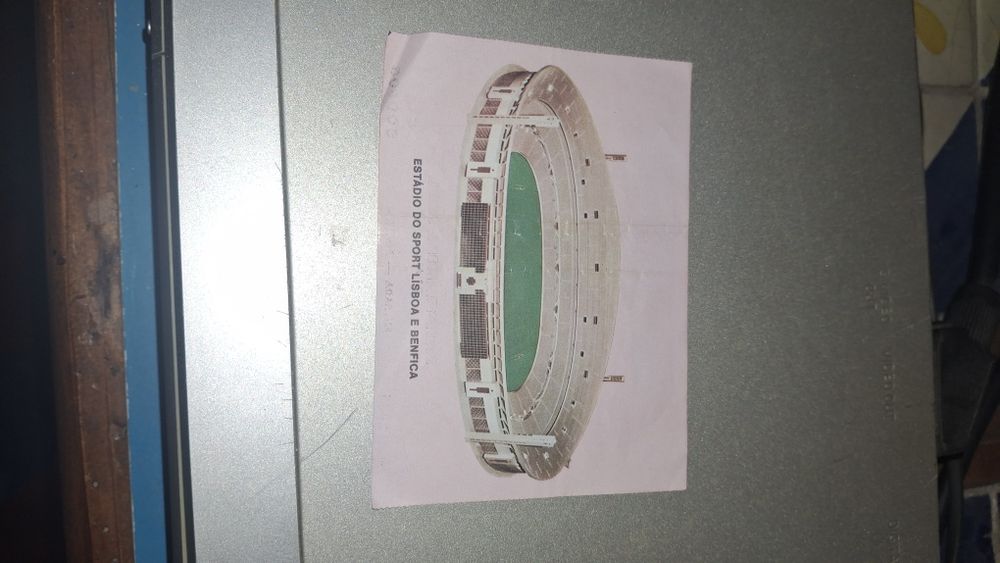 Sl Benfica SLB bilhete jogo uefa taça vencedores taças