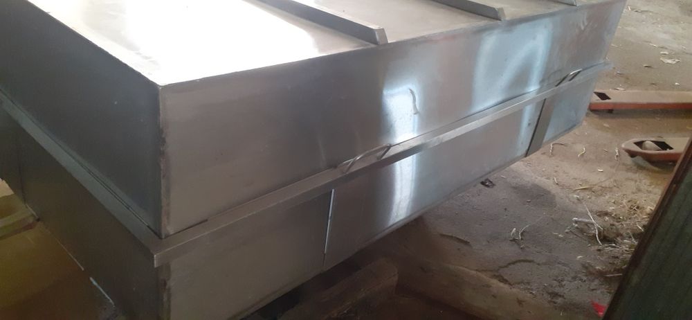 Deposito para transporte de liquidos alimentares em inox