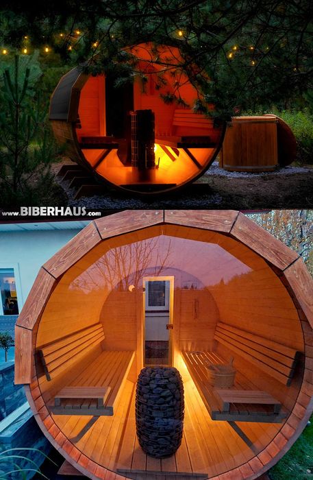 SAUNA Ogrodowa 400 cm + OKNO 100% + PRZEDSIONEK + GRATIS Beczka / Wiata + Akcesoria