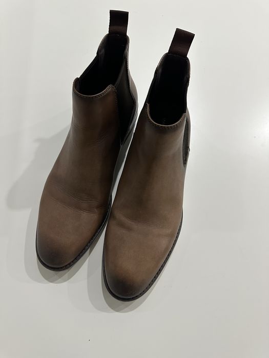 Botas pele genuina WindsorSmith