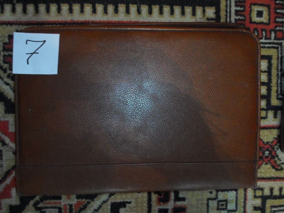 Портфели, сумки, папки из кожи и кож. зама.