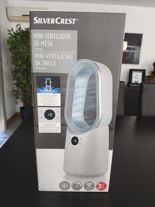 Ventilador de mesa (potente e silencioso)