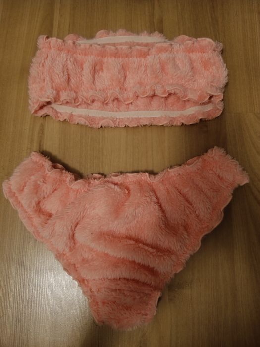 Komplet puszystej bielizny
