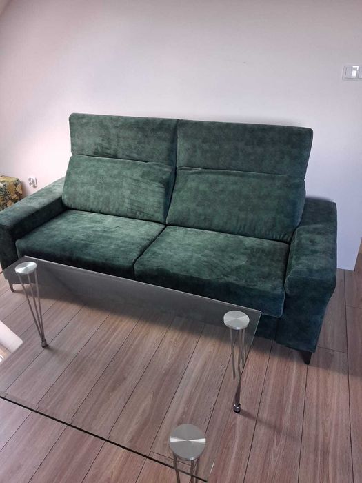 Kanapa/sofa + stolik szklany