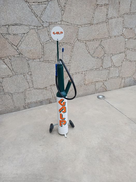 Bomba de gasolina galp,  para decoração reclame