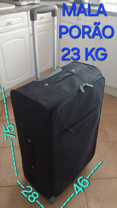 MALA DE VIAGEM DE PORÃO 23 Kg.Casa,Férias,Arrumação,Quarto,Mudanças.
