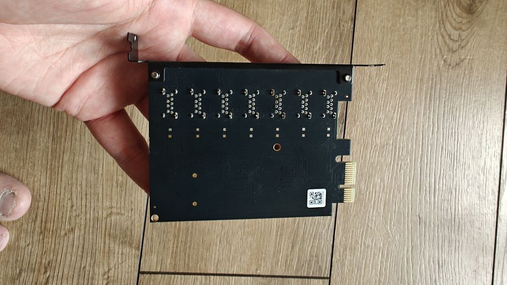Adapter kontroler PCIE na 7 x USB 3.0