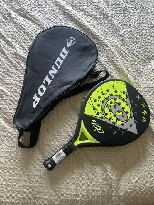 Raquete de Padel Dunlop Rapid Power 2.0, nova em folha