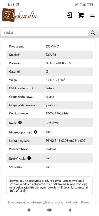 Płytki ścienne Tubądzin