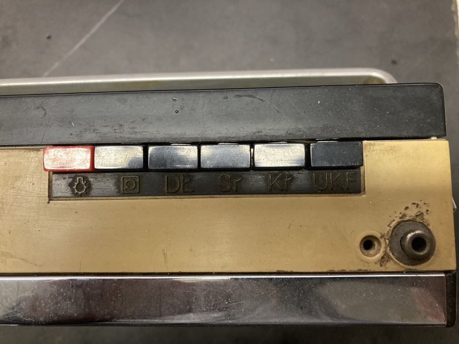 Radia PRL 4szt różne