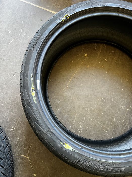 Dwie opony Pirelli scorpion verde 275/35/22