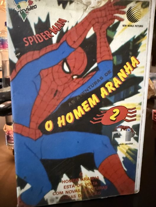 Homem Aranha 2 em VHS 1990