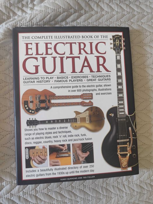 Livro Guitarra Elétrica - The Complete Illustrated Book Electric Guitar
