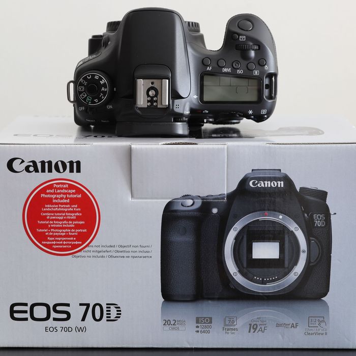 Canon EOS 70D - APS-C de 20,2 megapixels